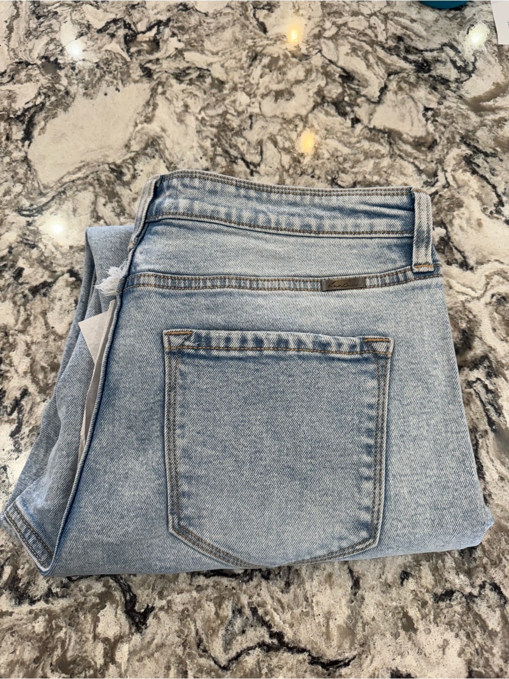 KanCan Light Wash Straight Leg Jeans